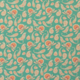 Swafing Viscose - Paisley Bird by Jolijou  - Mint