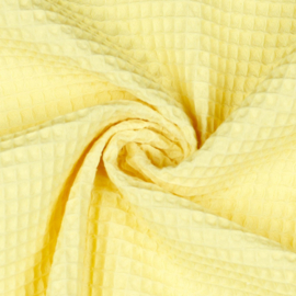 Wafelkatoen | Uni | Soft Yellow 046