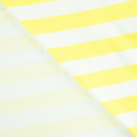 Badstof  Pico - Stripes   -  Yellow White