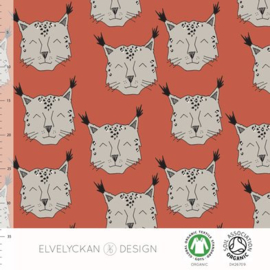 Elvelyckan Design | Snowlynx - Ginger | Tricot - Organic