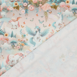 Verhees Jersey - Unicorns - Pastel Colors