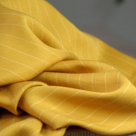 meetMilk | Tencel™ Lyocell | Pin Stripe Twill | Amber