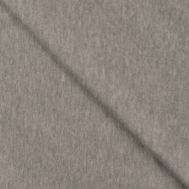 Tricot unicolor - Light grey melange - 651