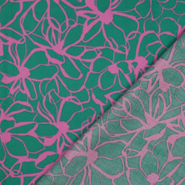 Nerida Hansen - Cotton Satin  - Magnolia  -  Green