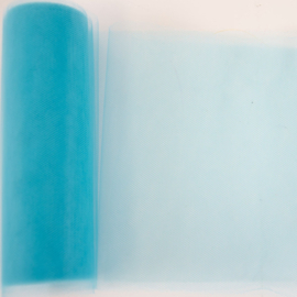 Katia Fabrics - Happy Tule - Rol 15 cm x 20 meter - Turquoise 05