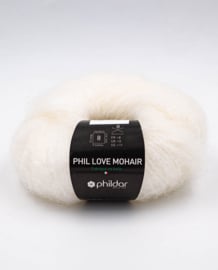 Phil Love Mohair - Craie