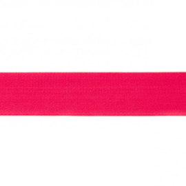 elastiek uni | 4 cm | fuchsia