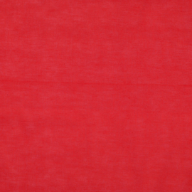 Cotton Voile -  Organic - Red 041