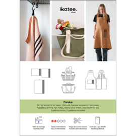 Ikatee Pattern | Osaka Kitchen Accessories - Paper Sewing Pattern