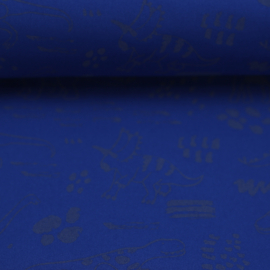 Swafing - Softshell - Reflecterend  - Dinosaur - Blue