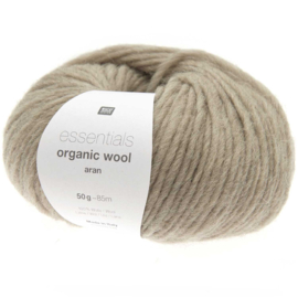 Rico Design - Essentials - Organic Wool Aran - Beige 002