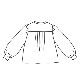 Atelier Jupe -  Atelier Jupe -  Alexa Blouse   -  Paper Pattern   - Ned - Eng - Fr.
