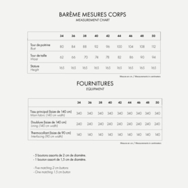 Atelier Brunette - Le Trench - Paper Sewing Pattern