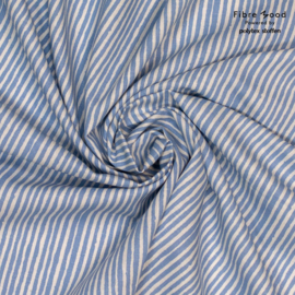 Fibremood - Linnen Stripes - Blue  - Sienna/ Gabby