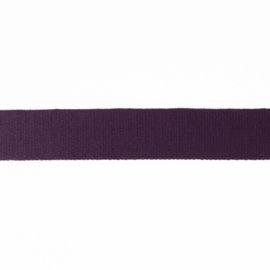 Tassenband Katoen |  Violet   | 4cm breed
