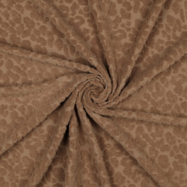 Verhees Textiles - Badstof - Animal Print - Brown