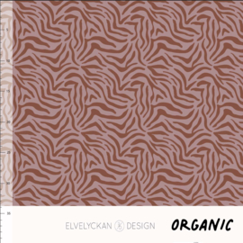 Elvelyckan design | Tricot | | Tiger Stripes Mellow  -  Organic