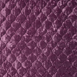 Quilt Velvet Fluweel - PinkPurple