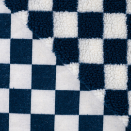 Teddy -  Blocks - White Navy