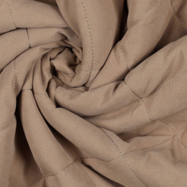 Stepped - Fur - Doublesided - Cappuccino