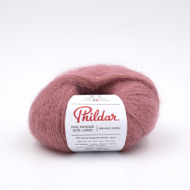 Phil Mohair Soie Lurex - Vieux Rose