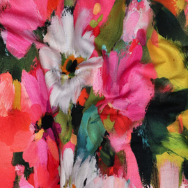 Verhees  Sweat  - Flower Aquarel - Pink