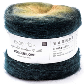 Superkid Mohair Loves Silk - Colourlove |  012 Olive