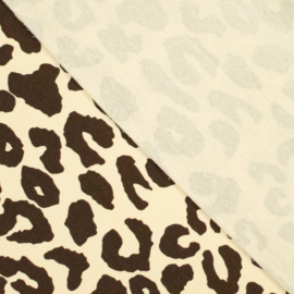 Heavy Jogging - Organic - Leopard Big - Ilja - Ecru Brown