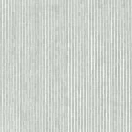 Linnen Katoen -Chambré - Streep  - Mint 022