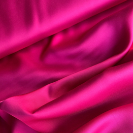 Viscose Satijn - Fuchsia