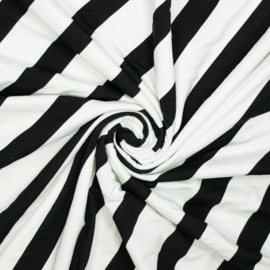 Jogging - Stripes  - Mies &Moos - Black White