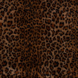 Bont Kortharig - Animal Print - Brown
