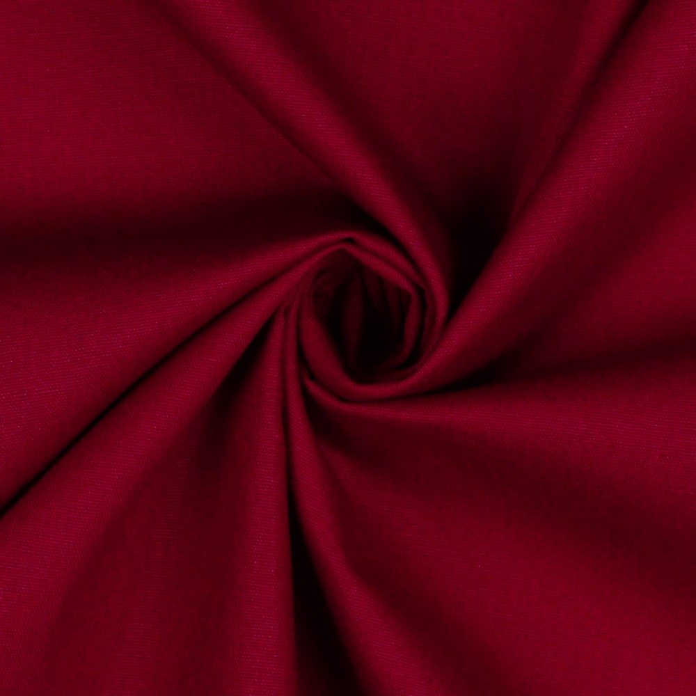 Verhees textiles - Poplin - katoen uni | 041 | Wine