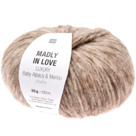 Rico Design - Madly in Love - Luxury Baby Alpaca & Merino Chunky - Beige 002