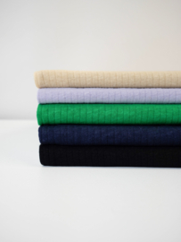 Swafing Rib Jersey  - Entrup  - Katoen Linnen - Lilac