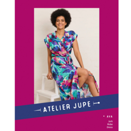 Atelier Jupe -  Ava Zomerjurk - Papieren Patroon  - Ned - Eng - Fr.