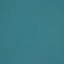 Double Gauze Organic |  Baby Cotton | Blue Shadow 039