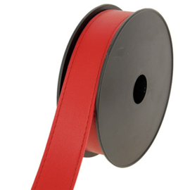 Tassenband - Imitatieleer - 30 mm -  Red