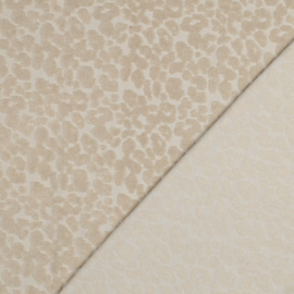 Verhees Textiles - Badstof - Animal Print - Sand