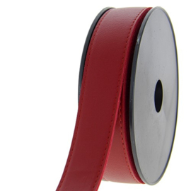 Tassenband - Imitatieleer - 30 mm -  Wine