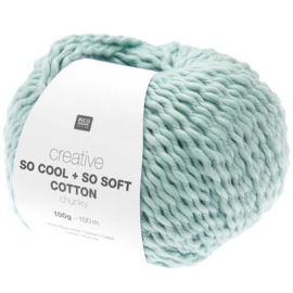 Rico Design - Creative - So Cool + So Soft Cotton Chunky - Light Blue 026