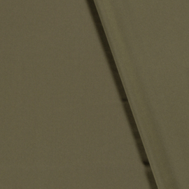 Wool touch  - two way stretch - Olive  127