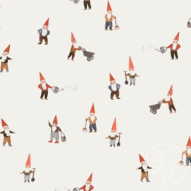 Family Fabrics | Tricot Print | Gnomes