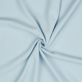 Linen - Viscose Washed- Light Blue  - 019