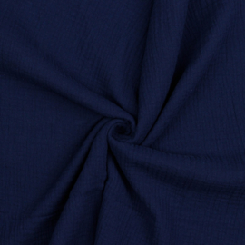 Double Gauze Organic  |  Baby Cotton | Navy 005