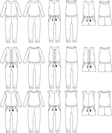 Ikatee Pattern | Marieke Mum- Jumpsuit, playsuit & dress - Women 34-46