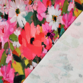 Verhees  Sweat  - Flower Aquarel - Pink