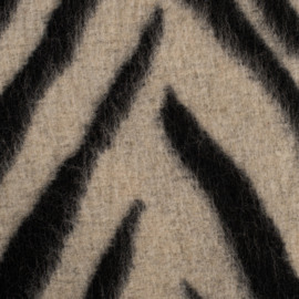 Wool Blend - Zebra - Camel