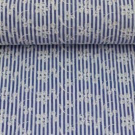 Swafing - Broderie - Luna - Navy