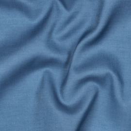Cotton Voile -  Organic - Blue 036